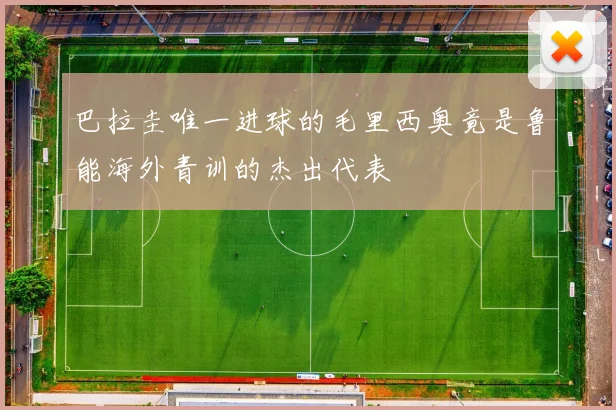 巴拉圭唯一进球的毛里西奥竟是鲁能海外青训的杰出代表